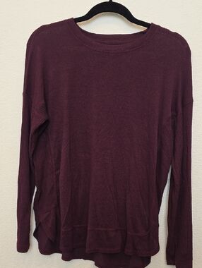 Xersion Maroon Crewneck Pullover